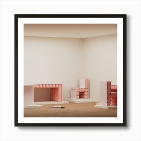 Quartz Furniture Art Print