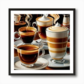 Coffee Shop 8 Art Print