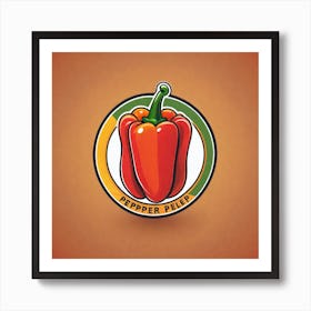 Pepper Reel Logo Art Print