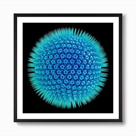 Spicky Virus Particle Type 2 Art Print