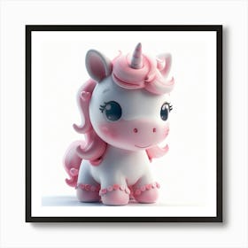 Shimmering Twilight Unicorn Art Print