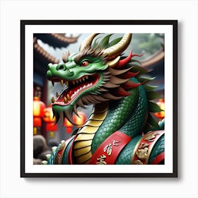 Chinese Dragon 1 Art Print