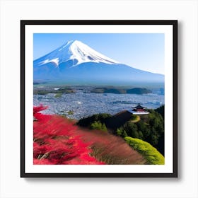 Beautiful Mt Fuji Art Print