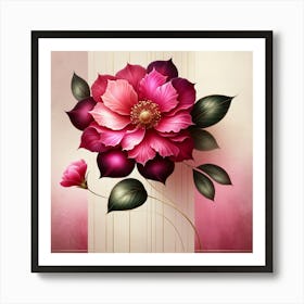 Pink Flower 3 Art Print