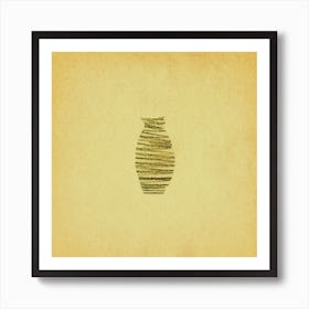 Minimalist Vase 1 Art Print