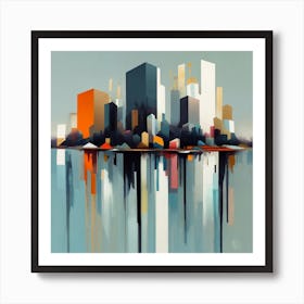 Cityscape Art Print