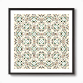 Abstract geometrical pattern  Art Print