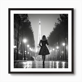 Eiffel Tower 6 Art Print