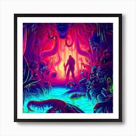 Cosmic Tapestry Art Print