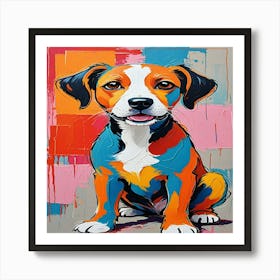 Dog Painting Art Print