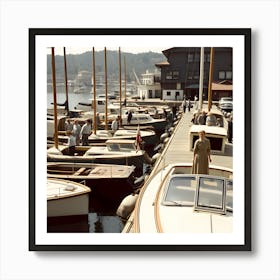 The Old Marina ~Reimagined 69 Art Print