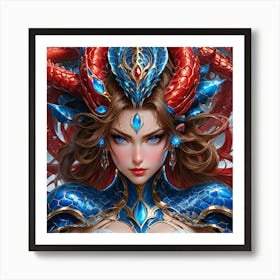 Elven Princess gfd Art Print