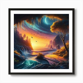 Bring Nature Indoors Using Landscapes Art Print