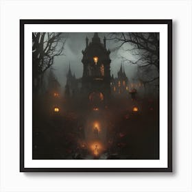 Dark Palace Art Print