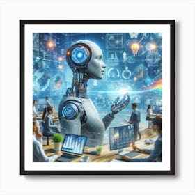 Future Of Artificial Intelligence Art Print