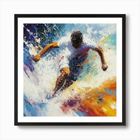 'Surfing' Art 1 Poster