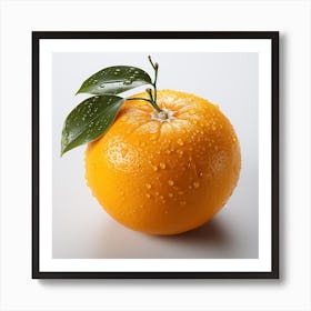 Orange 01 Art Print