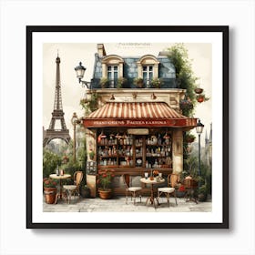 Old Paris By Csaba Fikker 18 Art Print