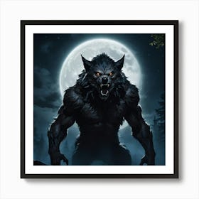 Werewolf Art Print