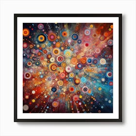 'Circles' Art Print