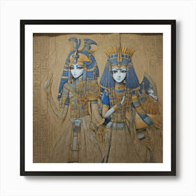 Egyptian Queens Art Print