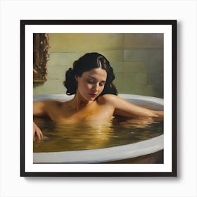 'The Bath' Art Print