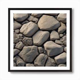 Rock Wall 1 Art Print