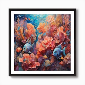 Coral Reef 1 Art Print