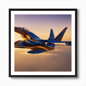 F-16 Fighter Jet Art Print