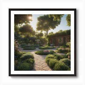 Garden Art Print