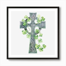 Celtic Cross 3 Art Print