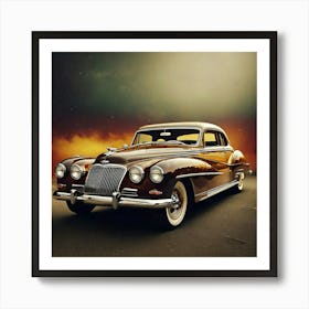 Firefly Clasic Car 30309 (4) Art Print