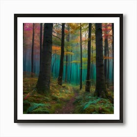 Autumn Forest 2 Art Print