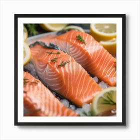 With A Sony 7 Iii Camera Equipped With An 85mm Lens At F 1 2 Aperture Setting Portraying Sliced Salm 2520610398 Art Print