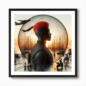 City Dome 2 Art Print