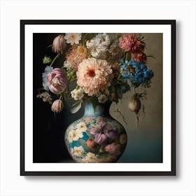 Flowers In A Vase Art Print