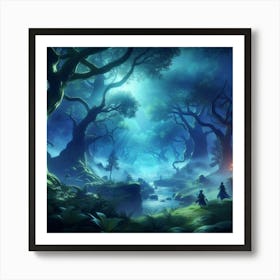 Dark Forest Poster