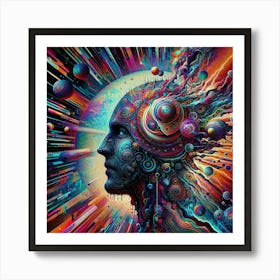 Psychedelic Art, Psychedelic Art, Psychedelic Art, Psychedelic Art, Abstract Art Art Print