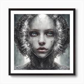 Moon Goddess Art Print