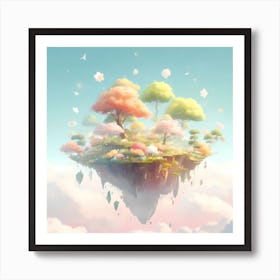 Island In The Sky Art Print