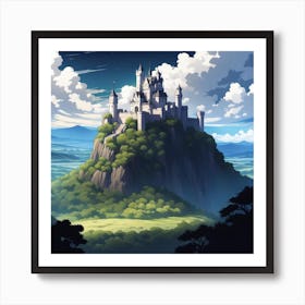 Castle In The Sky 1 Art Print