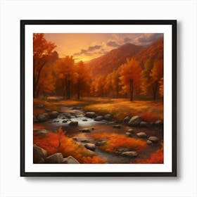 Autumnal Majesty Art Print