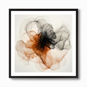 Dreamy ink 14 Art Print