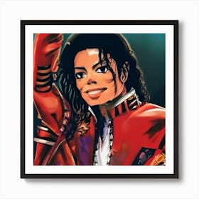 Craiyon 150648 Michael Jackson Art Print