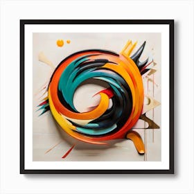 abstract art Art Print