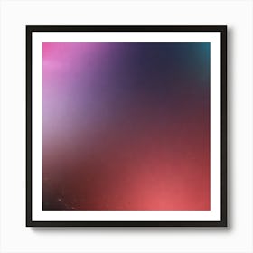 Abstract Space Background Art Print