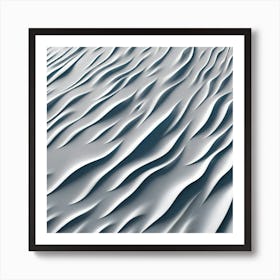 Waves In The Sand Art Print