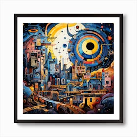 Space City Art Print