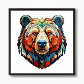 Grizzly Bear Art Print