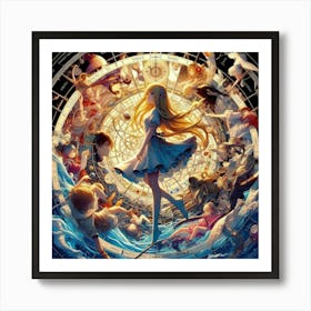 Alice In Wonderland 8 Art Print